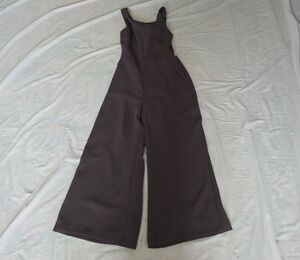 Wilfred Dark gray Wide-Leg Square-Neck Jumpsuit